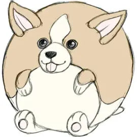 Mini Squishable Classic Corgi