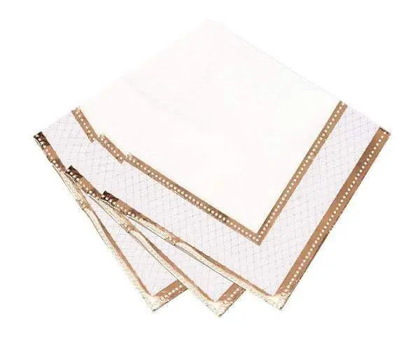 Talking Tables Servetter Roseguld Metallic