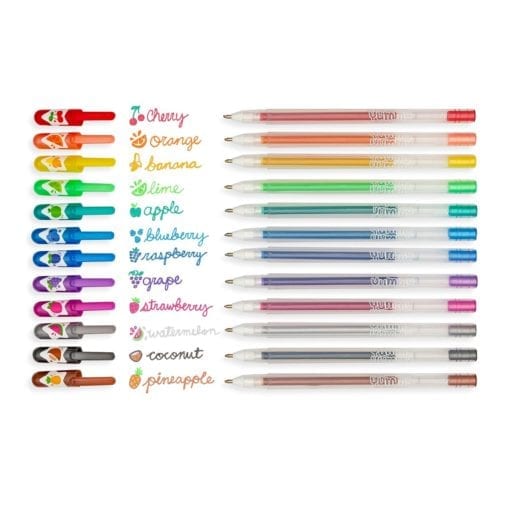 OOLY Yummy Yummy Scented Glitter Gel Pens Set of 12