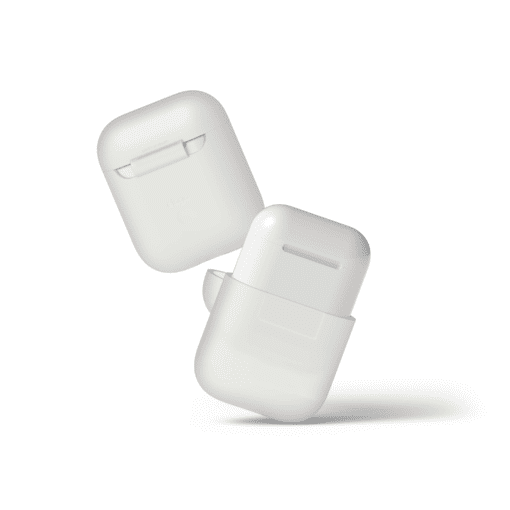 ELAGO Silikonfodral för Apple AirPods vit