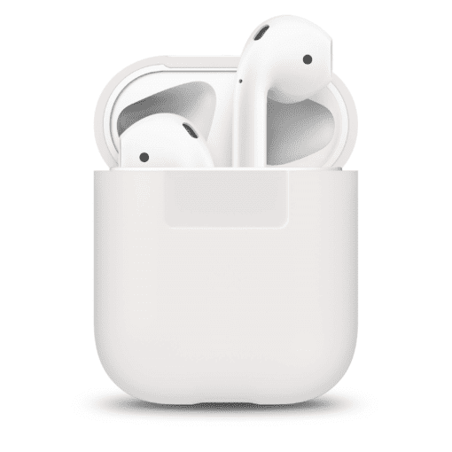 ELAGO Silikonfodral för Apple AirPods vit