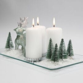 Glitter och Paljetter Vit 6-pack