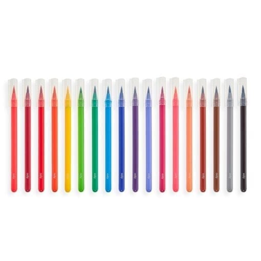 OOLY Chroma Blends Watercolor Brush Markers - set of 18