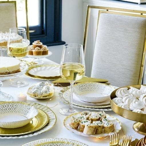 Papperstallrikar Guld – Party Porcelain