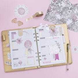 Lifestyle stickers Stickers Words Text i Guldfolie