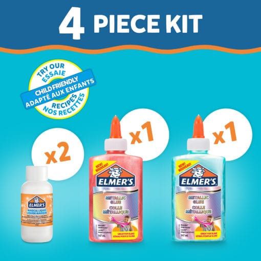 112365-1 Elmer's Metallic Färg Slime Kit