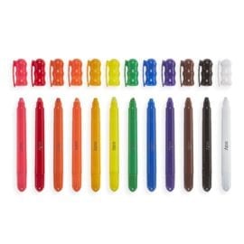 112409 OOLY Gelkritor Rainy Dayz Gel Crayons - Set om 12