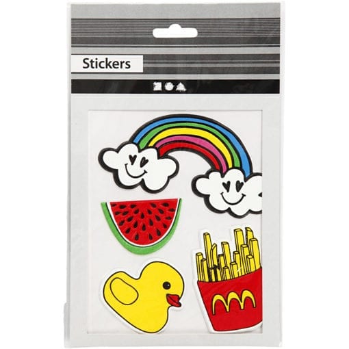 112517-1 Soft Stickers Summer Fun 1 Ark