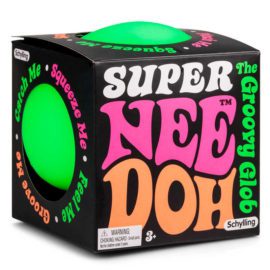 113086 Schylling Super-sized Stressboll Neon Nee-Doh The Groovy Glob dia 11 cm