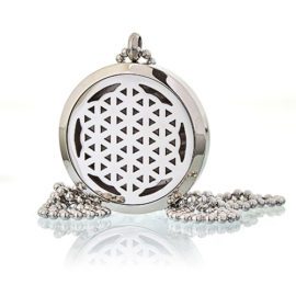 113130-1 Ancient Wisdom Halsband Aromaterapi Flower of Life 30 mm