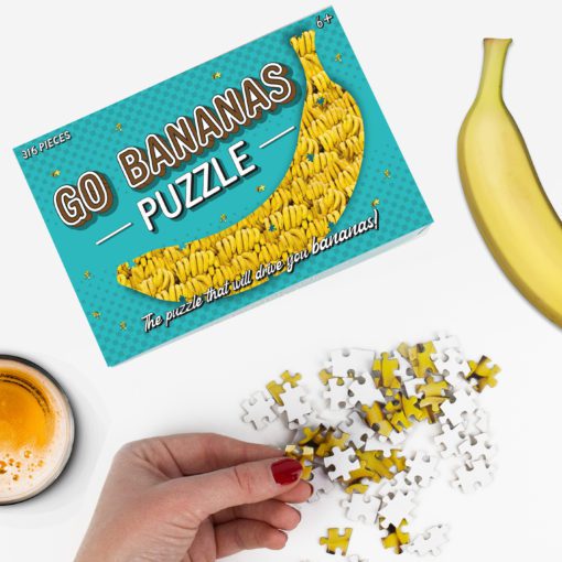 113171-3Gift Republic Pussel Go Bananas Puzzle 316-bitars