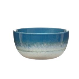 113514 Sass & Belle Skål Stengods Blå Mojave Ombré-effekt - Bohemian Home