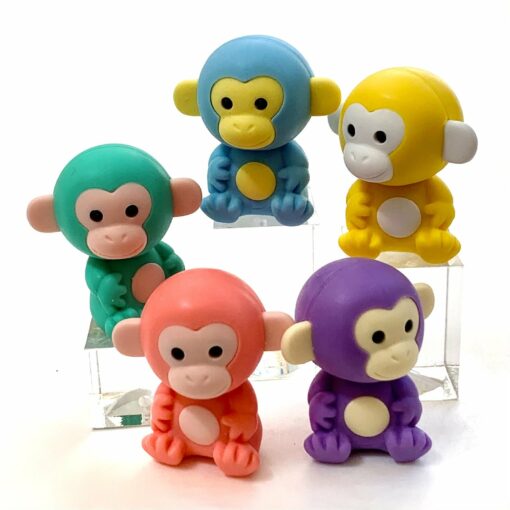 IWAKO Japanskt Pusselsudd Monkey Set13