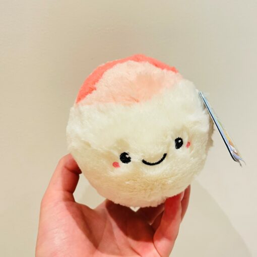 113707 Squishable Snugglemi Snackers Shrimp Sushi - 15 cm