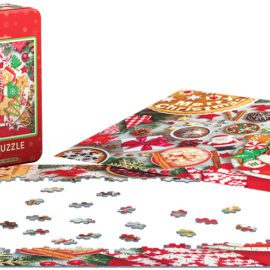 EuroGraphics Pussel Jul Christmas Table Tin 1000 bitar