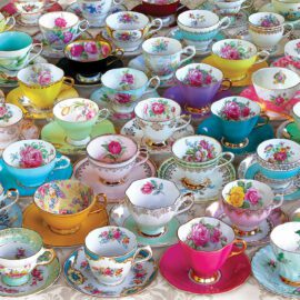EuroGraphics Pussel Tea Cup Party Tin 1000 bitar