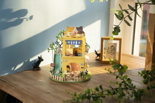 DIY-Byggsats Miniatyrrum Katthus