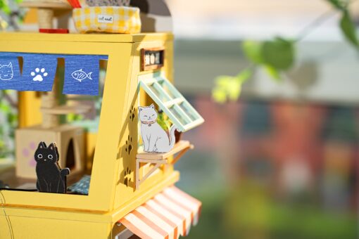 DIY-Byggsats Miniatyrrum Katthus
