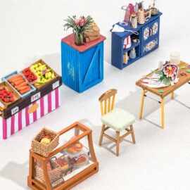 DIY-Byggsats Miniatyrrum Bageri, Nancy Bake Shop