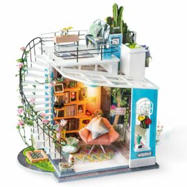 DIY-Byggsats Miniatyrrum Dora's Loft