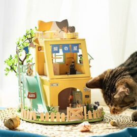 DIY-Byggsats Miniatyrrum Katthus