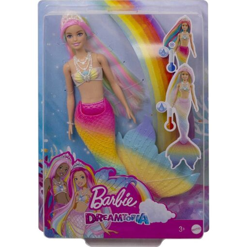 114116 Barbie Dreamtopia Docka Färgskiftande Sjöjungfru2