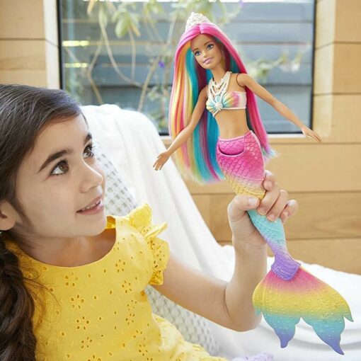 114116 Barbie Dreamtopia Docka Färgskiftande Sjöjungfru2