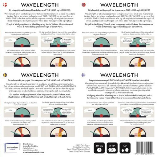 Sällskapsspel Wavelength Nordic