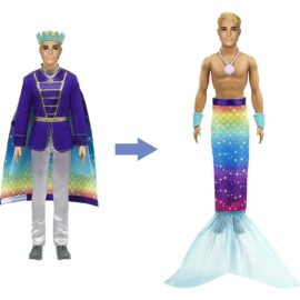 Barbie Dreamtopia 2-in-1 Ken Docka Prins - Sjöjungman