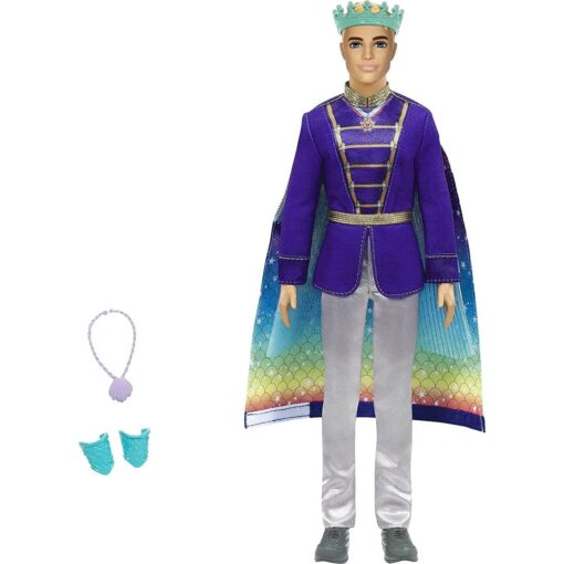 Barbie Dreamtopia 2-in-1 Ken Docka Prins - Sjöjungman