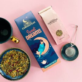 Ekologiskt Löste Sweet Dreams Smak av Kamomill, Grönmynta, Citrongräs + Tesil