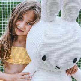 Miffy Corduroy Gosedjur 70 cm, Vit