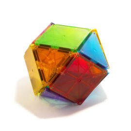 Magna-Tiles Clear Colors 32 bitar - Byggklossar med Magneter