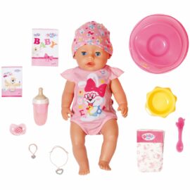 Baby Born Flicka Interaktiv Docka 43 cm - 10 tillbehör