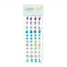 Great Pretenders Ansikts Stickers Multi Pack Kristaller