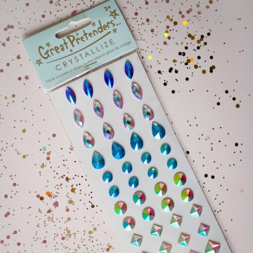 Great Pretenders Ansikts Stickers Multi Pack Kristaller