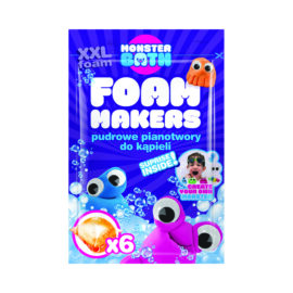 Monster Bath Skumbad med Fruktdoft 6-pack Badtablett inkl. Leksak