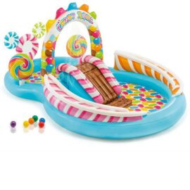 Intex Uppblåsbar Lekpool Godisland Äventyrsbad
