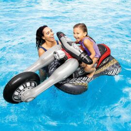 Intex Uppblåsbar Ride-on Badmadrass Motorcykel