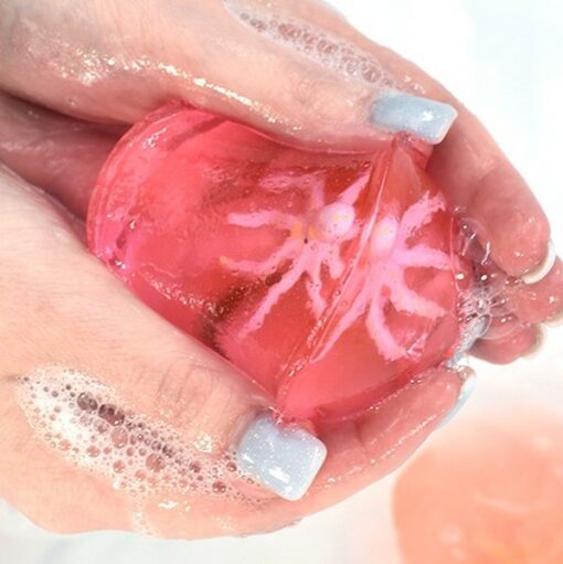 Monster Bath Badgelé, Jelly Soap med Fruktdoft inkl. Leksak