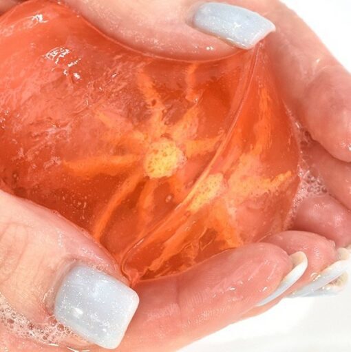 Monster Bath Badgelé, Jelly Soap med Fruktdoft inkl. Leksak