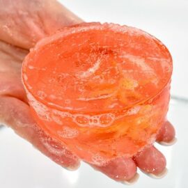 Monster Bath Badgelé, Jelly Soap med Fruktdoft inkl. Leksak