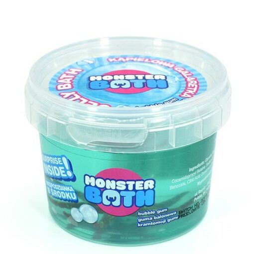 Monster Bath Badgelé, Jelly Soap med Fruktdoft inkl. Leksak