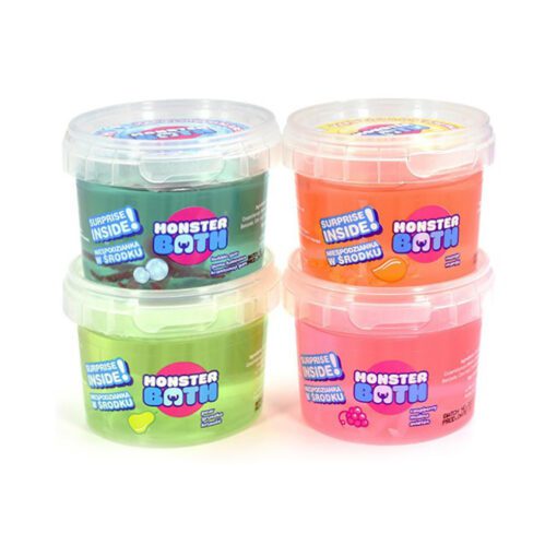 Monster Bath Badgelé, Jelly Soap med Fruktdoft inkl. Leksak