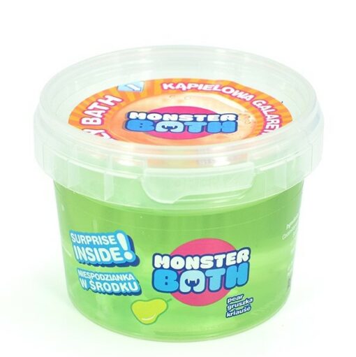 Monster Bath Badgelé, Jelly Soap med Fruktdoft inkl. Leksak