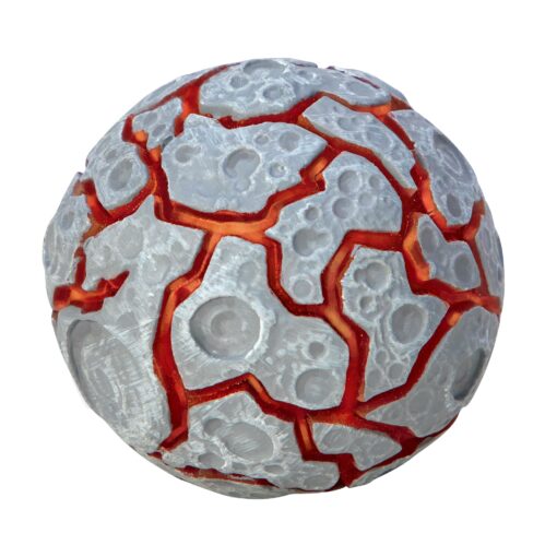 Schylling NEE DOH Magma Squishy Light-Up Meteorite