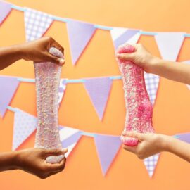 Elmer's Gue 2-pack Pre Made Slime, Party Animals Slime