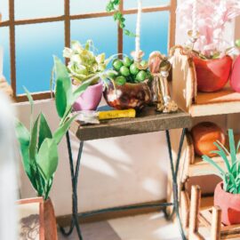 Robotime DIY-Byggsats Miniatyrrum Emily's Flower Shop