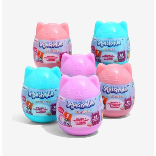 Squishville Mini Squishmallows + Fashion Official Kellytoy