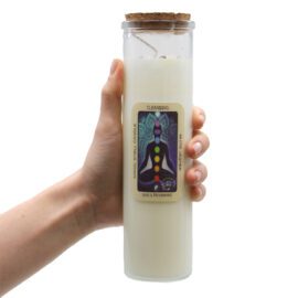 Doftljus Magic Spell Renande - Vit Jaspis & Salvia, Pepparmynta